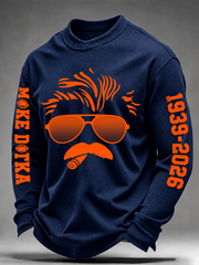 Men's Print Long-Sleeve T-Shirt