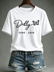 Women'S Commemorative Printed Casual T-Shirt