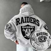 Rugby-print Hoodie