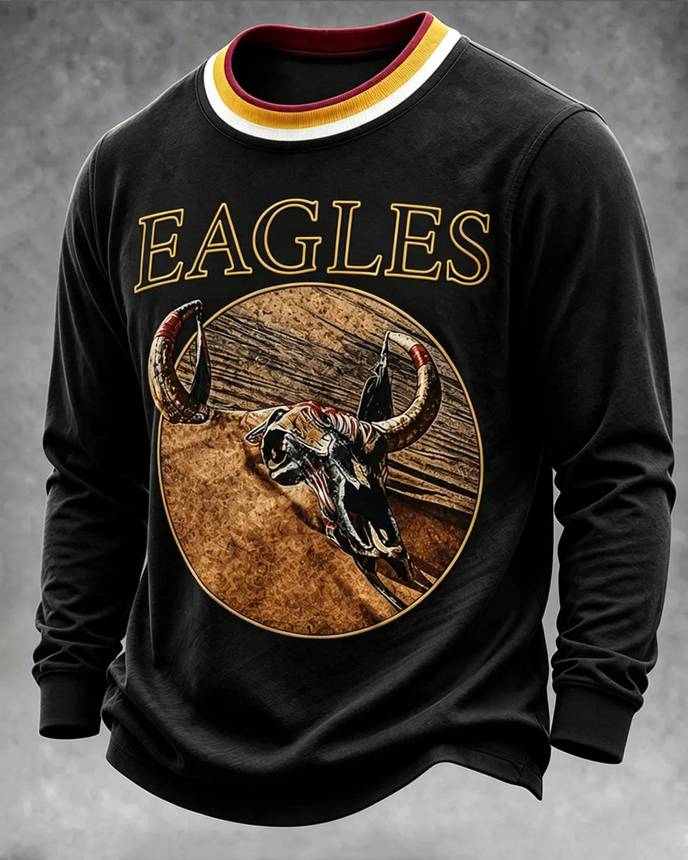 Men's Music Graphic Crewneck Sweatshirt