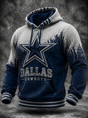 Men's Football Print Sweatershirt