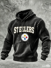 Men's Steelers Print Hoodies