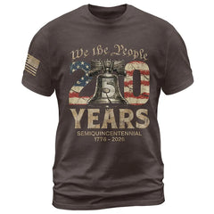 USA 250th Anniversary Shirt 1776-2026 Liberty Bell We The People Patri