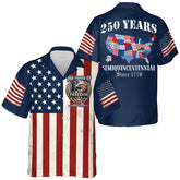 USA 250 Years Of Freedom Hawaiian Shirt