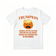 Trumpkin Funny Pumpkin Halloween Graphic T‑Shirt