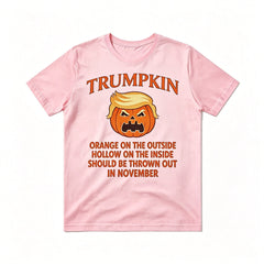 Trumpkin Funny Pumpkin Halloween Graphic T‑Shirt