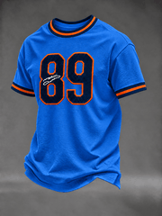 Men's Retro Print Short-Sleeve T-Shirt