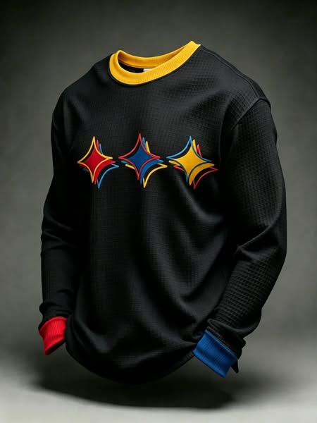 Men's Long-Sleeve Soccer Fan Top
