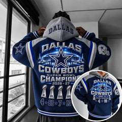 Rugby-print Hoodie