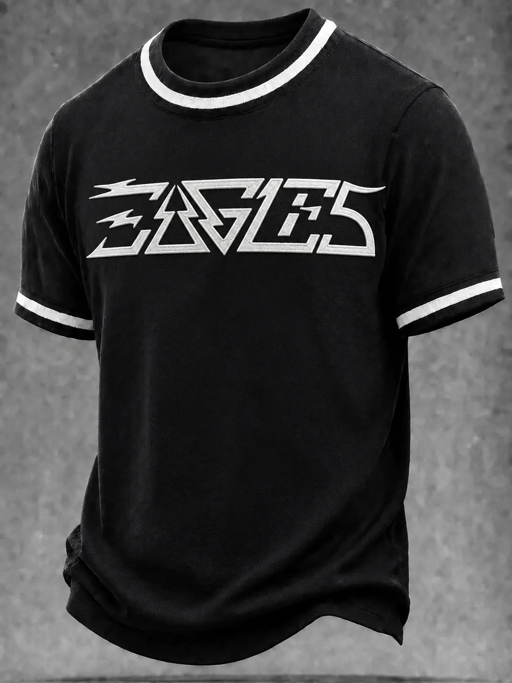 Men's Music Print T‐Shirt