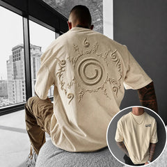 Unisex Anime-Style Retro Oversized T-Shirt