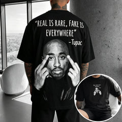 Unisex West Coast Legend Print Short-Sleeve T-Shirt