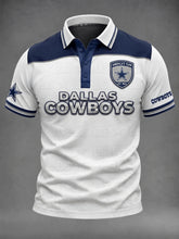 Men's Football Short-Sleeve Polo Shirt