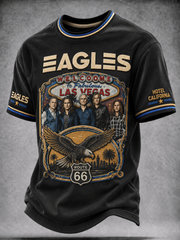 Men's Music Print T‐Shirt