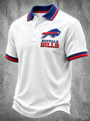 Men's Football Fan Polo Shirt