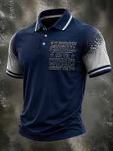 Men's Football Short-Sleeve Polo Shirt