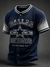Men's Football Print Shirt