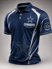 Men's Football Polo Shirt