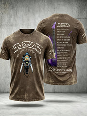 Men's Music Print T‐Shirt