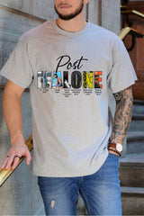 Retro post malone shirt vintage 90s style shirt-Men