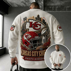 Unisex NFL print Crewneck Sweatshirt