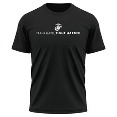 Marines "Train Hard, Fight Harder" Performance shirt United States Marine Corps Pride ,Made in USA