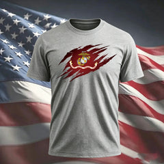 USMC Flag Tear Away T-Shirt