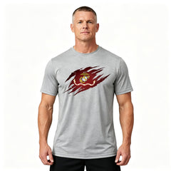 USMC Flag Tear Away T-Shirt