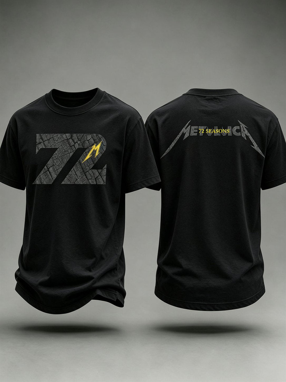 Men's Music Tour Printed Casual T-Shirt