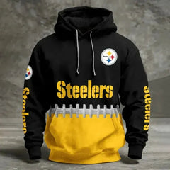 Men's Pittsburgh Steelers Football Team Jersey Fans Hoodie