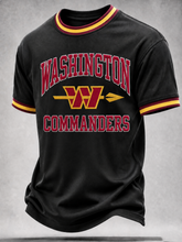 Men's Graphic Printed Football Top