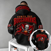 Rugby-print Hoodie