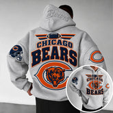 Rugby-print Hoodie