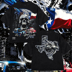 Screwston TX Cool Texas Washed T-Shirt