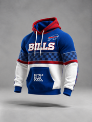 Men's Football-Print sweatshirt