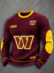 Men's Football Print Sweatshirt