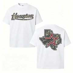 Houston Texas Camo Graphic Tee