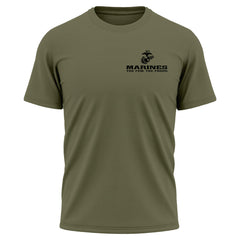 Marines The Few The Proud Chest Seal Performance T-shirt