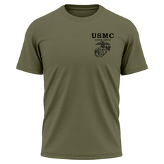 USMC Old School EGA Performance T-Shirt