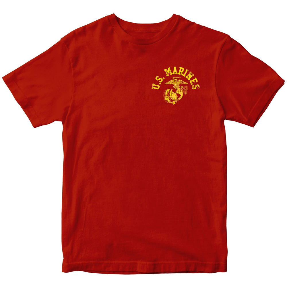 Old School U.S. Marines PT Chest Seal T-Shirt