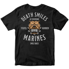 Death Smiles, Marines Smile Back T-Shirt
