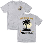 Parris Island Marines Carolina Palm Tree T-Shirt