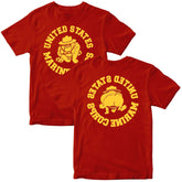 USMC Vintage Bulldog PT T-Shirt