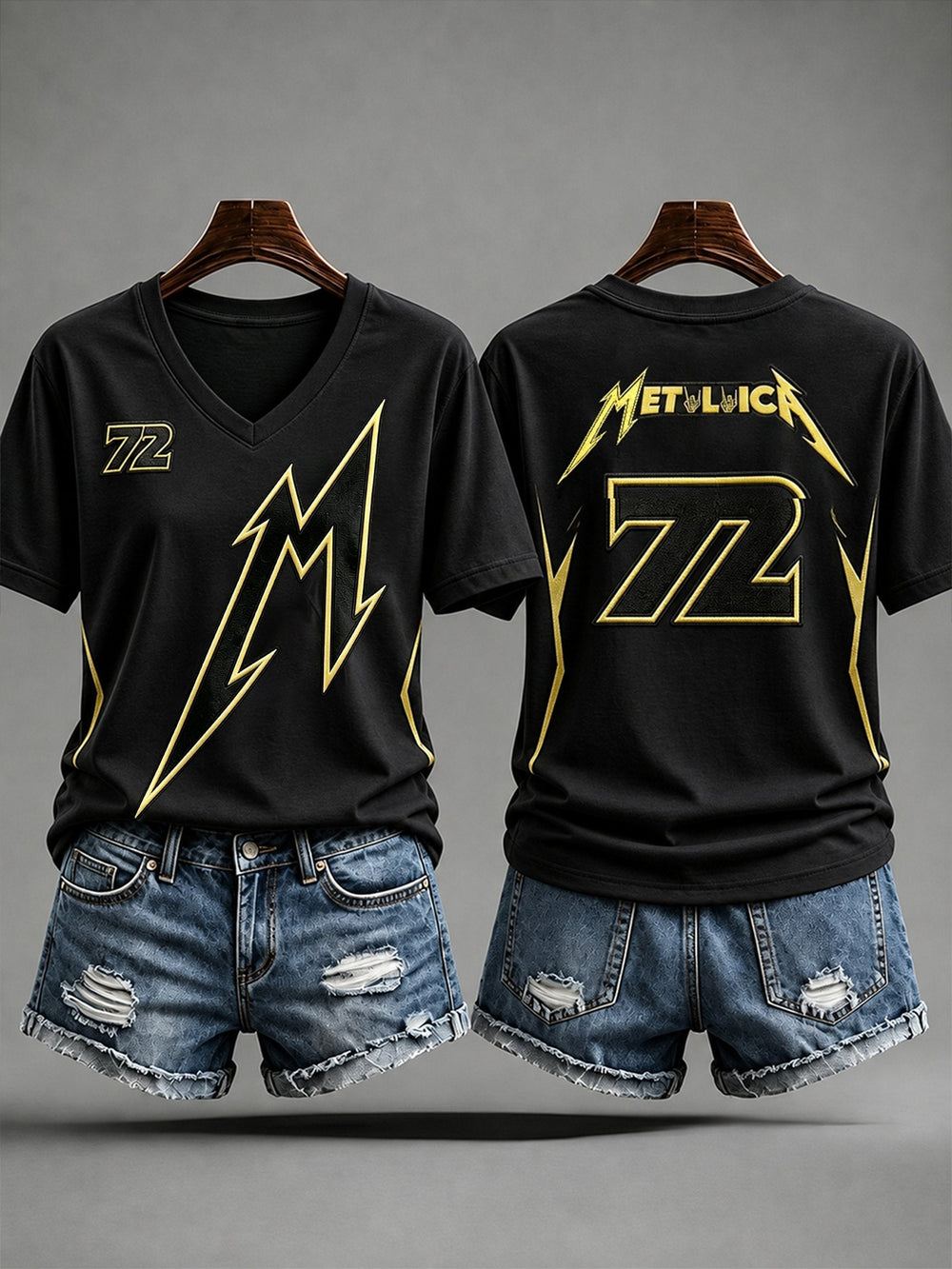 Women's Music Tour Print Casual T-shirt
