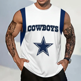 Men's Football Print Tank Top