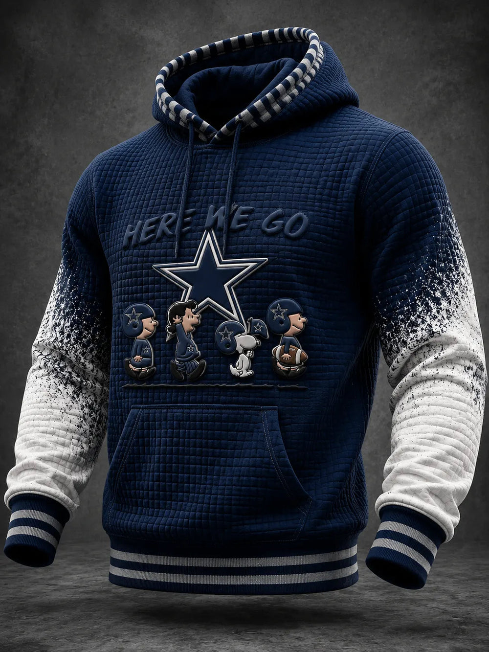 Men's Football Print Sweatershirt