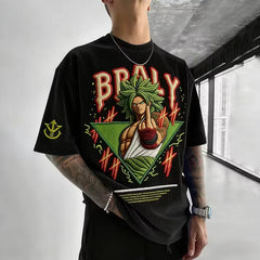 Unisex Anime Inspired Vintage T-Shirt