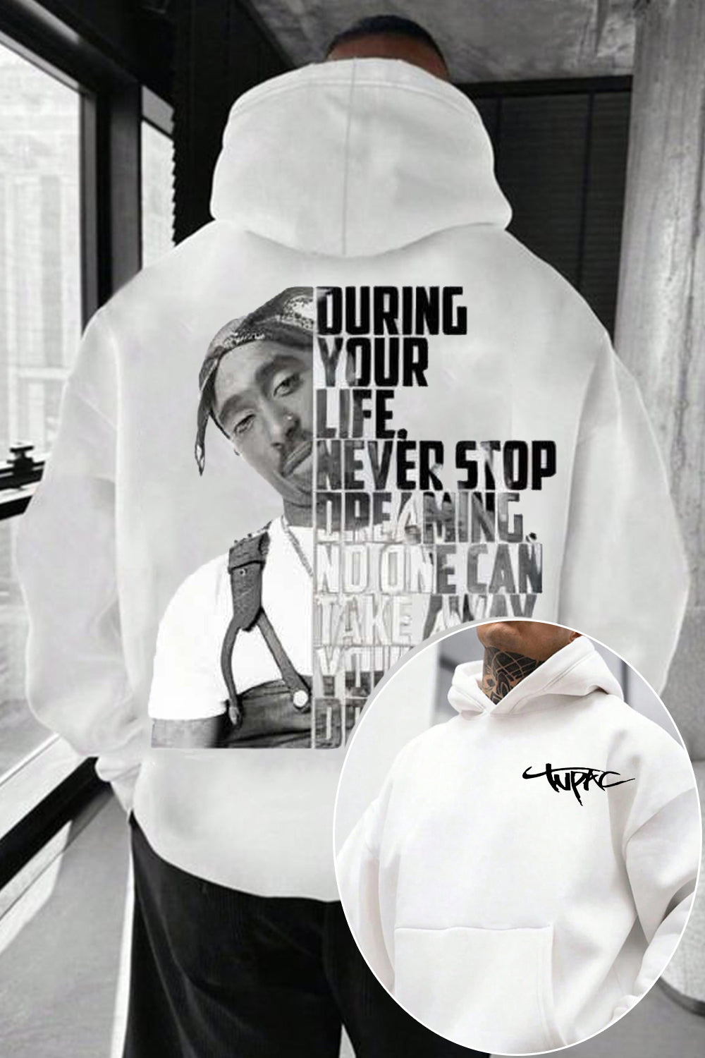 Tupac Graphic Hoodie