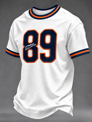 Men's Retro Print Short-Sleeve T-Shirt