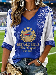 Women's Football Fans Art Print Top